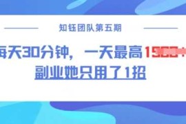创业项目副业她只用了1招，每天30分钟，无脑二创，一天最高1.5k02-24冒泡网
