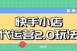 2025最新快手小店代运营2.0玩法，全自动化操作，28分成计划日入5张【揭秘】03-03冒泡网