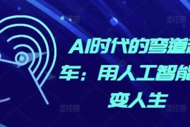 最新项目AI时代的弯道超车：用人工智能改变人生11-25冒泡网