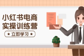实战（14409期）小红书电商实操训练营：涵盖开店、选品、笔记制作等，助你快速上手03-04中创网
