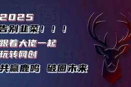 简单项目（13896期）告别韭菜！2025知识付费风口项目，小白也能闭眼操作！01-02中创网