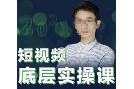 董十一抖音课程：自媒体短视频底层实操课，让你迅速从短视频新手变成高手(价值7980元)