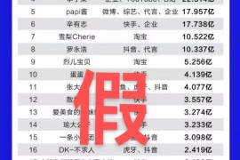 网红主播们年入数十亿？别扯了，都是假的