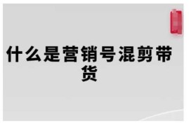 每日营销号混剪带货，从内容创作到流量变现的全流程，教你用营销号形式做混剪带货01-07冒泡网
