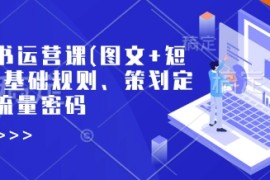 2025最新小红书运营课(图文+短视频)基础规则、策划定位、流量密码02-17冒泡网