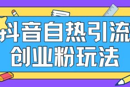 赚钱项目抖音引流创业粉自热玩法日引200+精准粉便宜08月04日冒泡网VIP项目