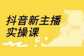 实战抖音新主播实操课，直播间流量运营线上实操课(18节)03-23冒泡网