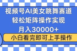 热门项目（13813期）视频号蓝海赛道玩法，当天起号，拉爆流量收益，小白也能轻松月入30000+12-25中创网