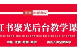 最新项目小红书聚光后台教学，小红书聚光投放的基本原理、策略和实践操作03-22冒泡网